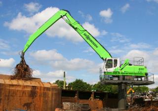 Manipuladores de materiales Sennebogen 830R E