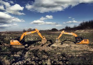 Excavadoras de orugas Case CX180D