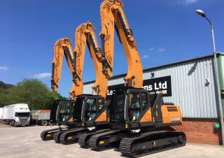 Excavadoras de orugas Case CX290D SL