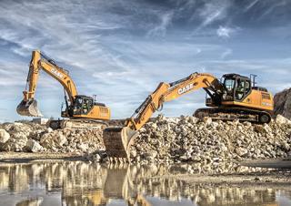 Excavadoras de orugas Case CX350D