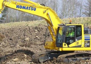 Excavadoras de orugas Komatsu PC210LC-11E0