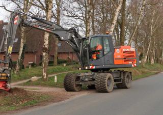 Excavadoras hidráulicas  de ruedas Atlas 150 W