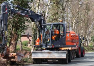 Excavadoras hidráulicas  de ruedas Atlas 150 W