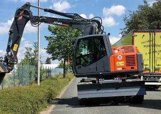 Excavadoras hidráulicas  de ruedas Atlas 180 W-SR