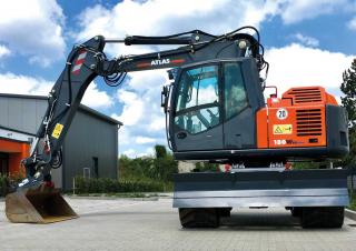 Excavadoras hidráulicas  de ruedas Atlas 180 W-SR