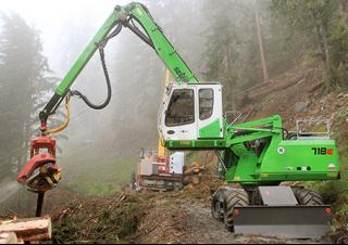 Manipuladores de materiales Sennebogen 718M E