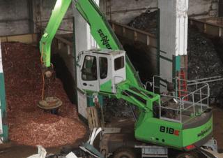 Manipuladores de materiales Sennebogen 818M E