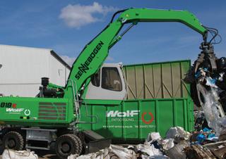 Manipuladores de materiales Sennebogen 818M E