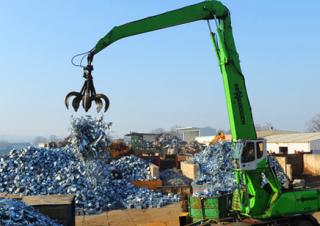 Manipuladores de materiales Sennebogen 850M E 
