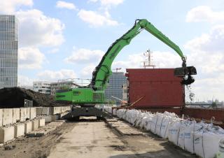 Manipuladores de materiales Sennebogen 855M E Hybrid