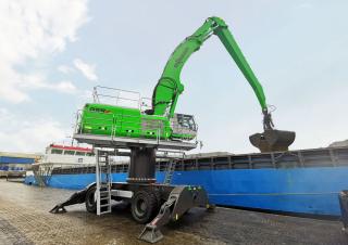 Manipuladores de materiales Sennebogen 855M E Hybrid
