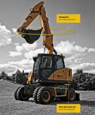 Excavadoras hidráulicas  de ruedas Hydrema MX 14