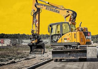 Excavadoras hidráulicas  de ruedas Hydrema MX 16