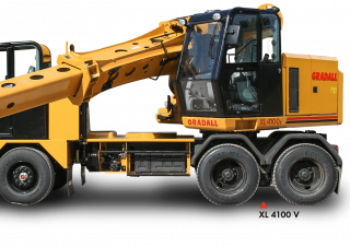 Excavadoras hidráulicas telescópicas Gradall XL 4100 V