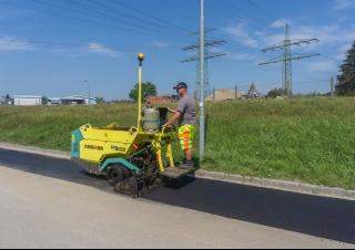 Extendedoras asfálticas  de ruedas Ammann AFW 150-2
