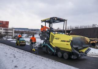 Extendedoras asfálticas  de ruedas Ammann AFW 400-3