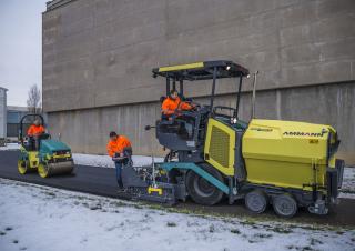 Extendedoras asfálticas  de ruedas Ammann AFW 400-3