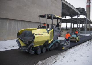 Extendedoras asfálticas  de ruedas Ammann AFW 400-3