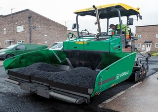 Extendedoras asfálticas  de ruedas Vögele Super 1003i