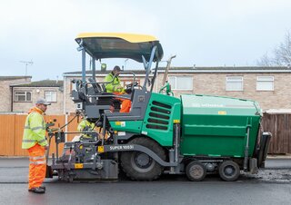 Extendedoras asfálticas  de ruedas Vögele Super 1003i