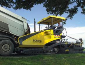 Extendedoras asfálticas sobre orugas Bomag BF 600 C-HSE