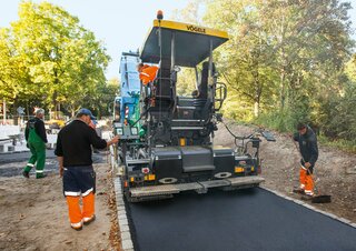 Extendedoras asfálticas sobre orugas Vögele Super 1000i