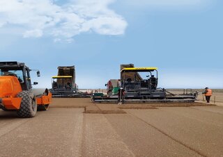 Extendedoras asfálticas sobre orugas Vögele SUPER 1880 L