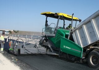 Extendedoras asfálticas sobre orugas Vögele Super 1900-3i