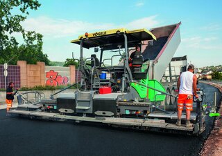 Extendedoras asfálticas sobre orugas Vögele Super 2100-3i