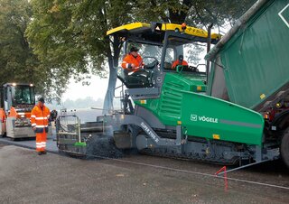 Extendedoras asfálticas sobre orugas Vögele Super 2100-3i