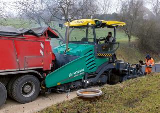 Extendedoras asfálticas sobre orugas Vögele Super 2100-5i