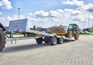Transport technology Flat bed trailers Fliegl TPA 200