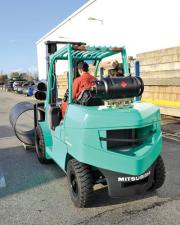 Carretillas elevadoras de gas Mitsubishi FG55N