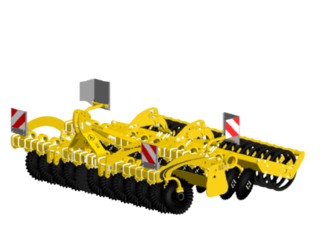 Gradas de disco -gancho Agrisem Disc-O-Mulch Gold 3.50