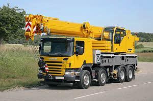 Grúas telesc. montadas sobre camión Liebherr LTF 1045-4.1