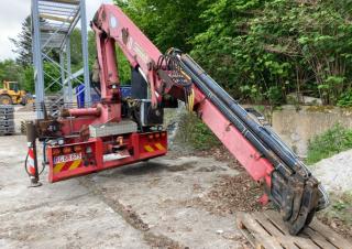 Grúas de carga hidráulicas HMF 1580 T 3