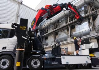 Grúas de carga hidráulicas Palfinger PK 1650 TEC G