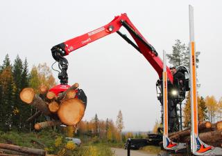 Grúas de carga  para madera Cranab TZ 18.1 NHY 5+4