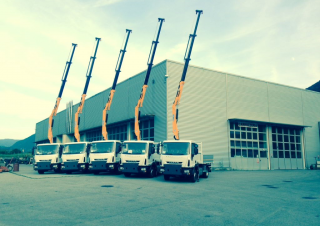 Grúas de carga hidráulicas Effer 100 3S