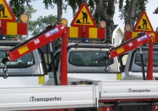 Grúas de carga hidráulicas HMF 150-T2 P