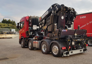 Grúas de carga hidráulicas Effer 2055 8S