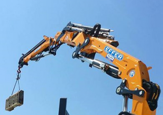 Grúas de carga hidráulicas Effer 215 6S
