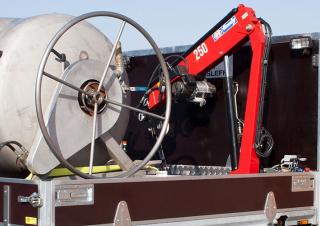 Grúas de carga hidráulicas HMF 250-T2