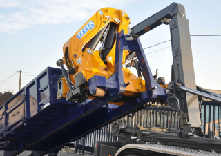 Grúas de carga hidráulicas Effer 350 4S