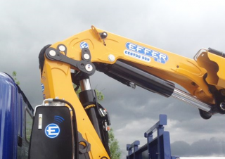 Grúas de carga hidráulicas Effer 395 6S