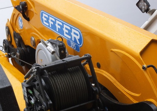 Grúas de carga hidráulicas Effer 395 8S