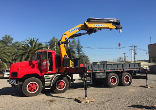 Grúas de carga hidráulicas Effer 455 7S