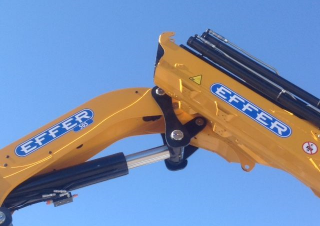 Grúas de carga hidráulicas Effer 505 5S