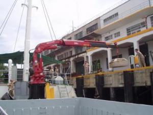 Grúas de carga hidráulicas Amco Veba 825-3 S Jib 3S