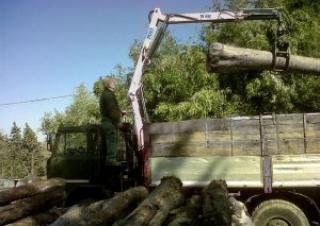 Grúas de carga hidráulicas Pesci FS 44Z